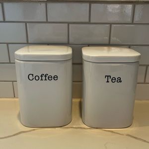 Coffee & Tea Containers
